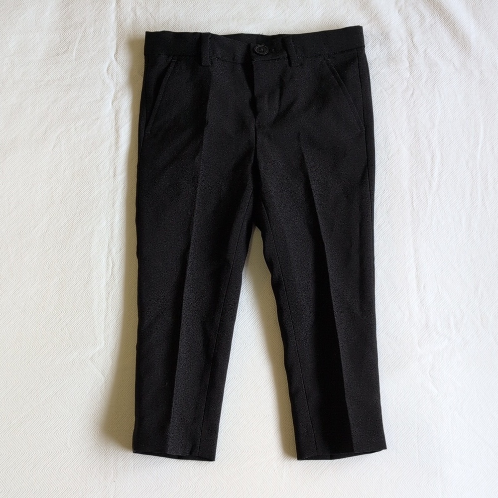 H&M formal black suit dress pants 1.5-2 YRS baby toddler boys